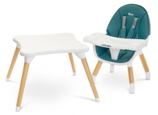 Дитячий стільчик для годування Caretero Tuva Dark Green